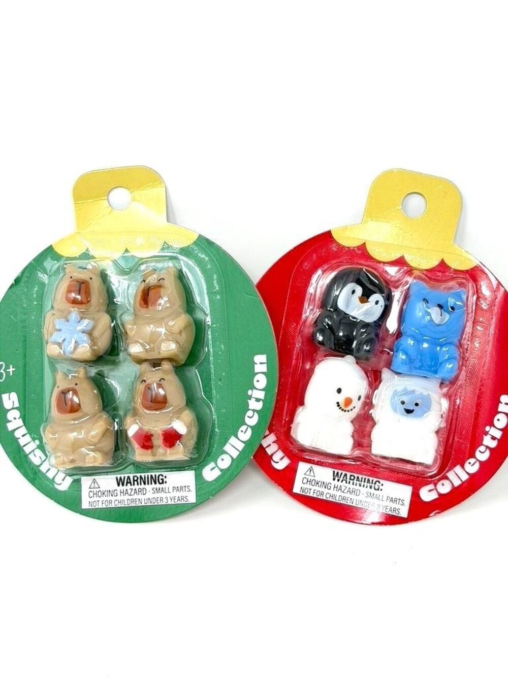Squishy Collection Holiday 2025 Winter Bears And Arctic Animal Friends